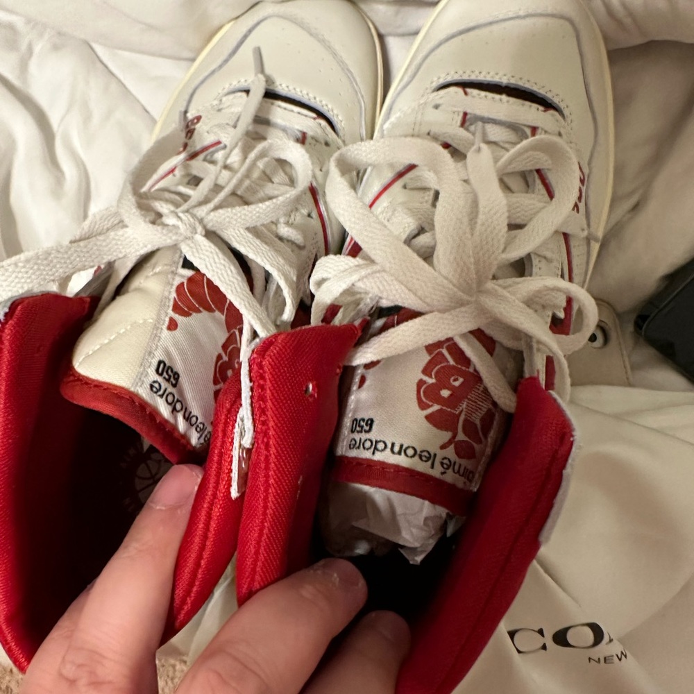 Aime Leon dore/new balance 650 red